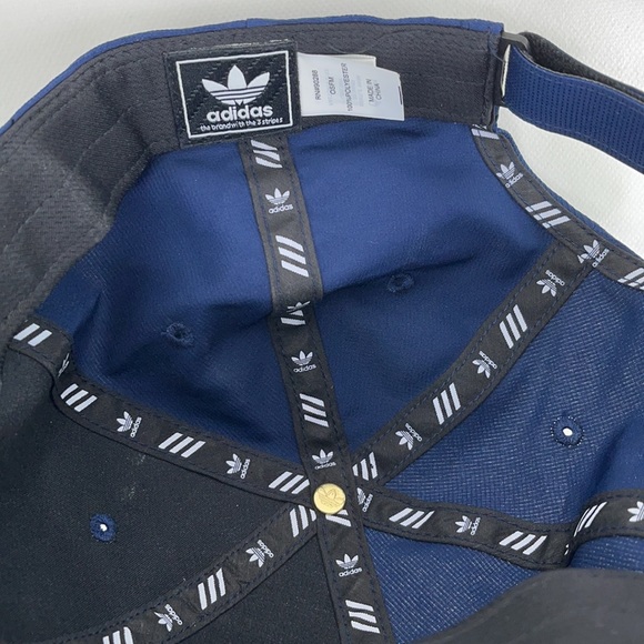 Adidas 3 Stripe Navy Sport Cap - Picture 4 of 5